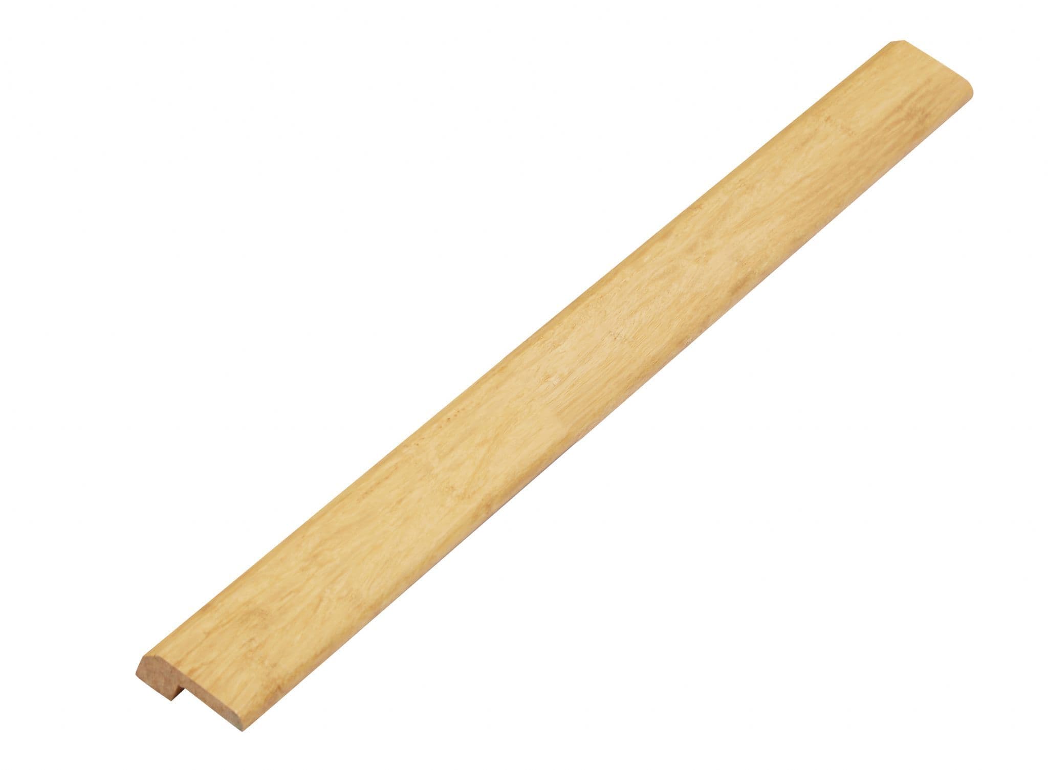 185 cm Natural Strand Woven UK19018 Encased Bamboo  Matching End Bar