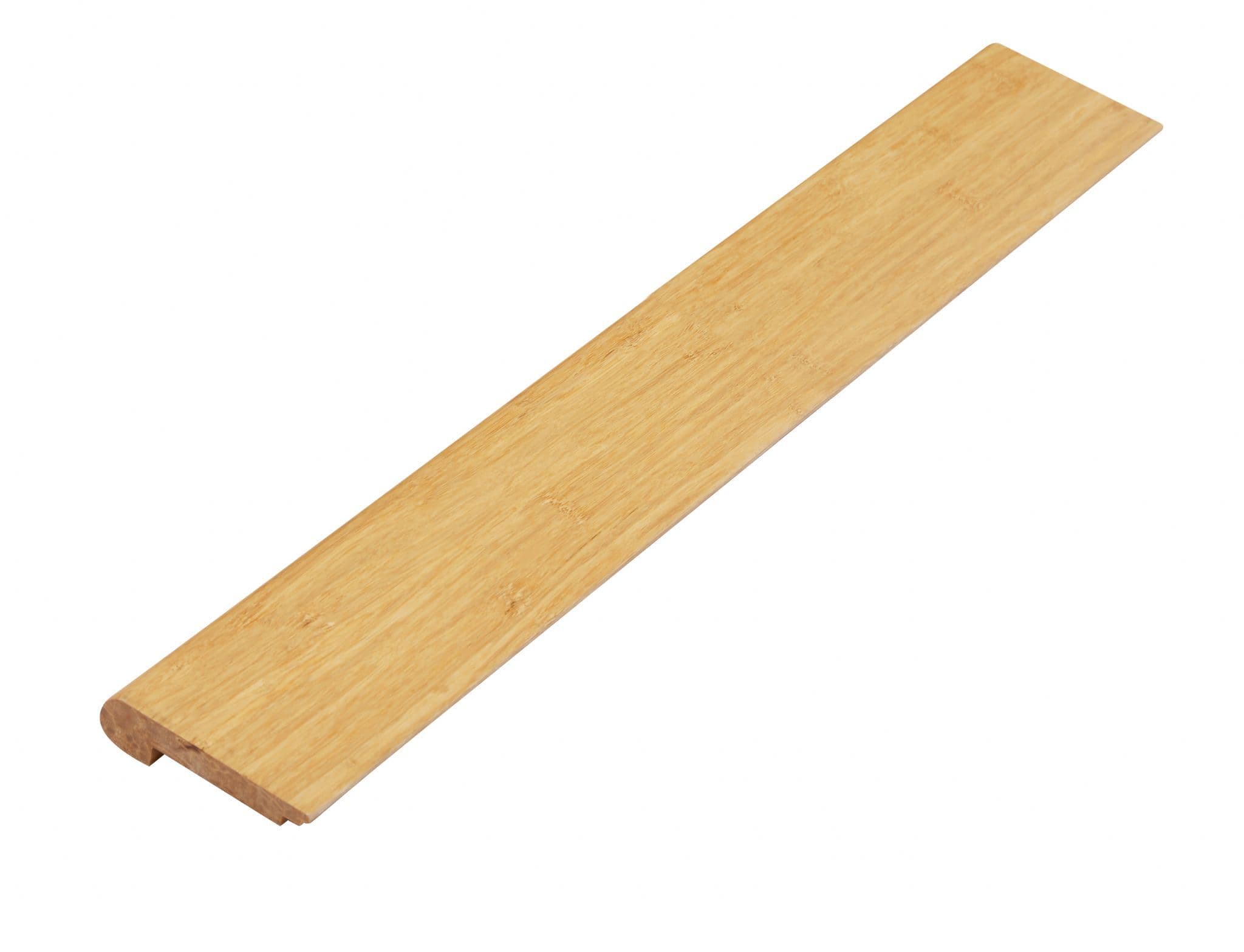 185 cm Natural Strand Woven UK19018 Encased Bamboo  Matching Stair Nosings