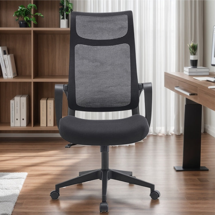510 Black Mesh Ergonomic Office or Computer Desk Chair with Padded Seat.