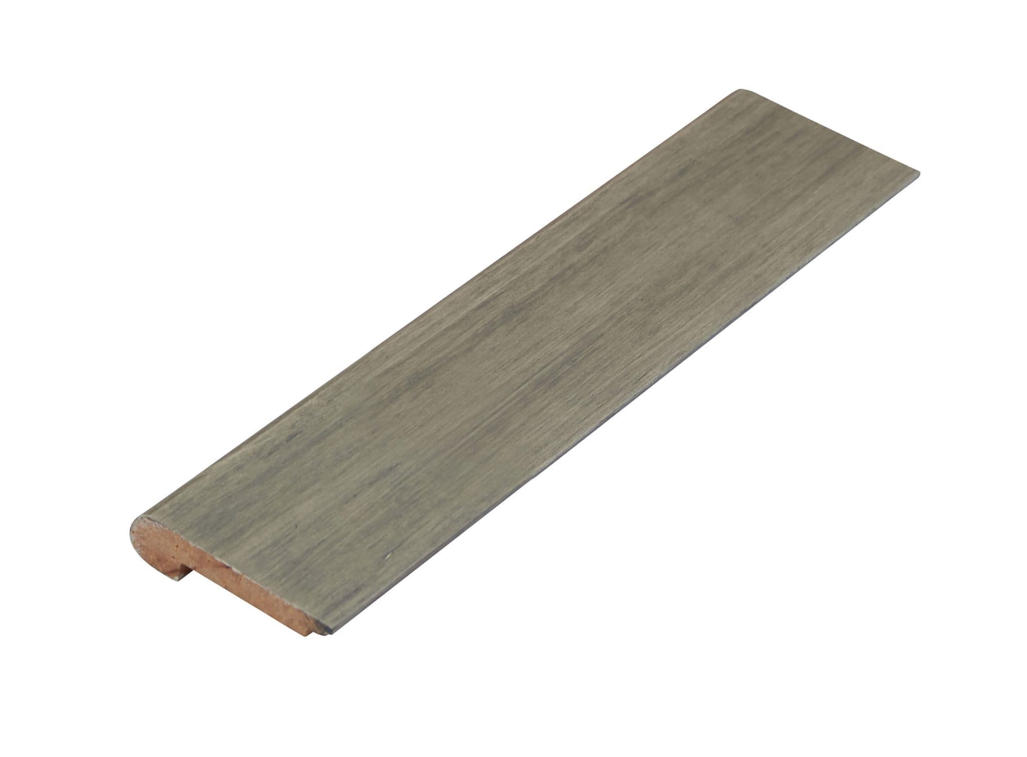 92.5 cm Ashwood Grey Strand Woven UK19021 Encased Bamboo  Matching Stair Nosings