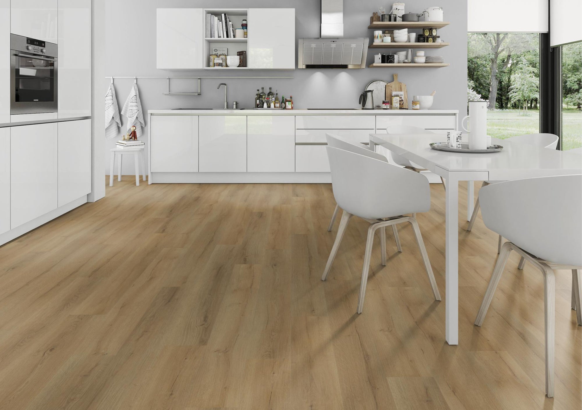 Barley Oak Herringbone