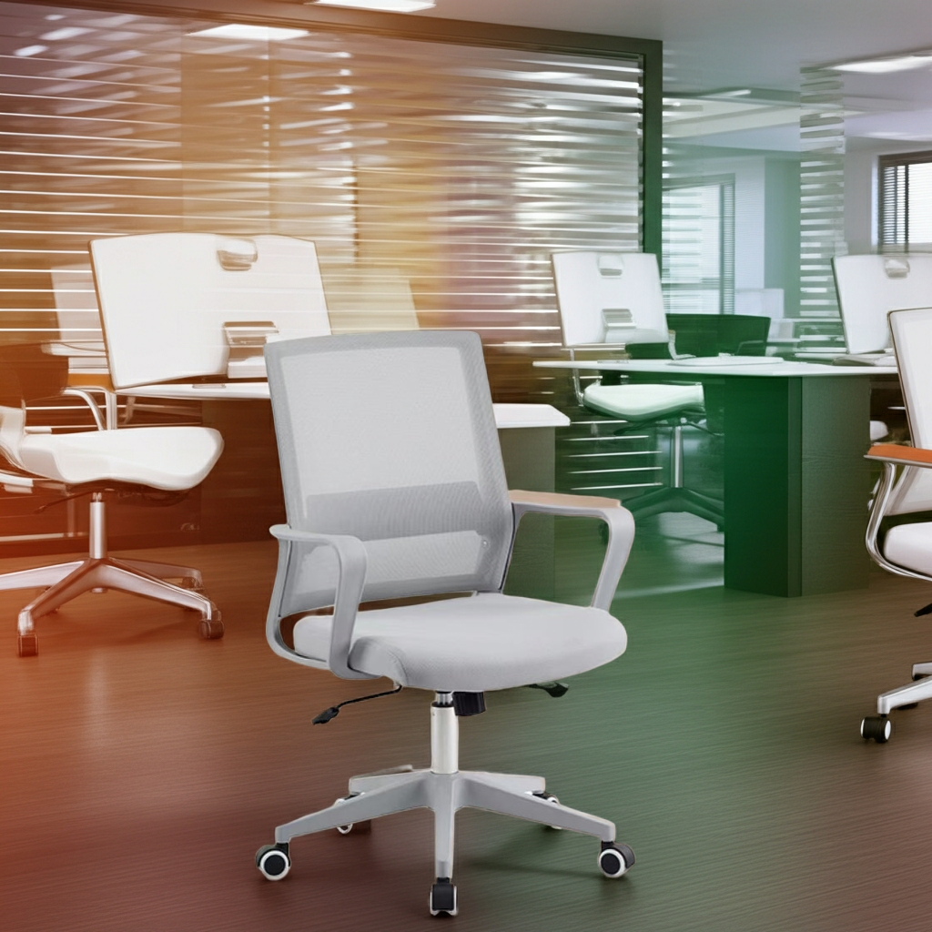 5812 Grey Mesh Ergonomic Office Chair