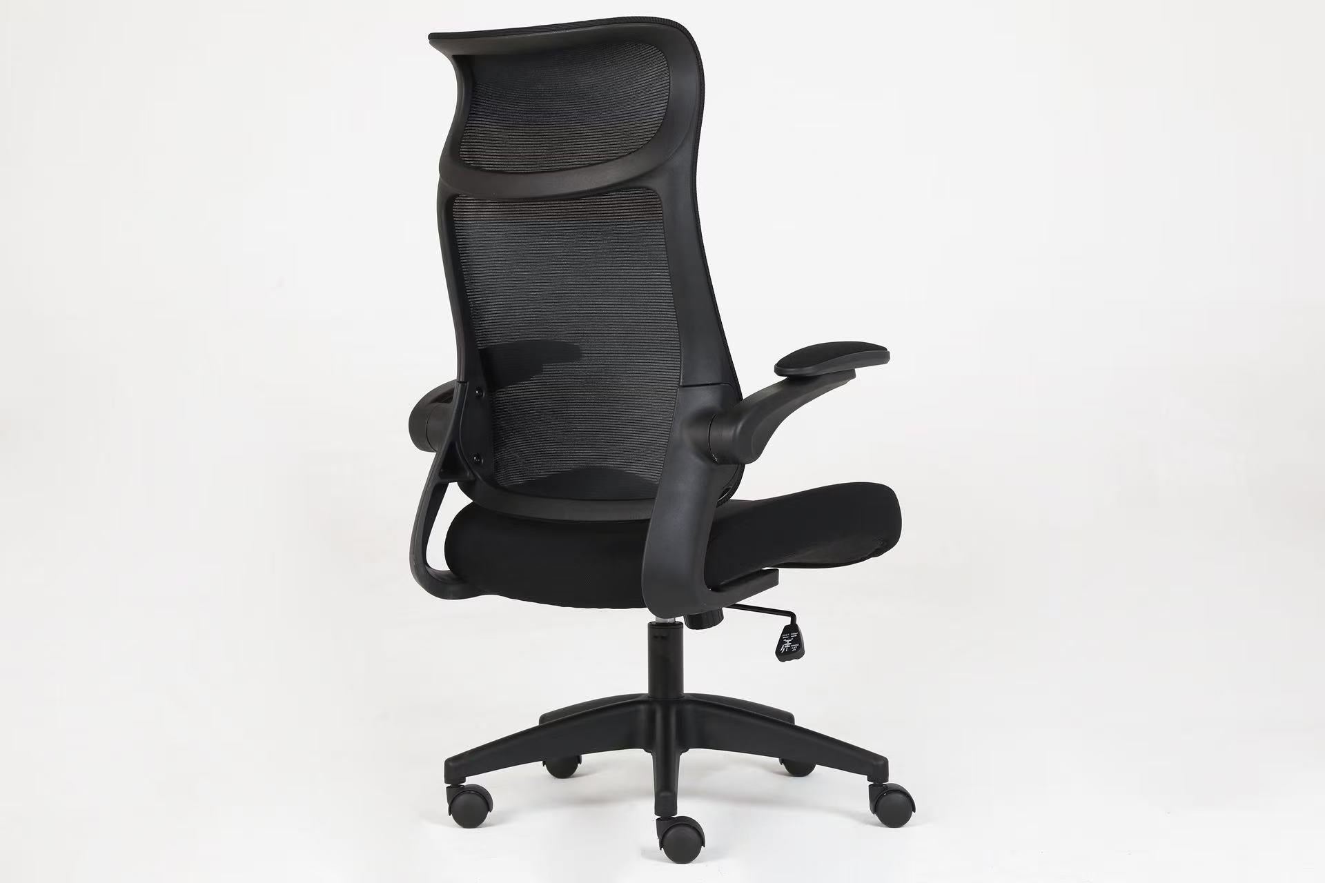 510 Black Mesh Ergonomic Office or Computer Desk Chair with Padded Seat.
