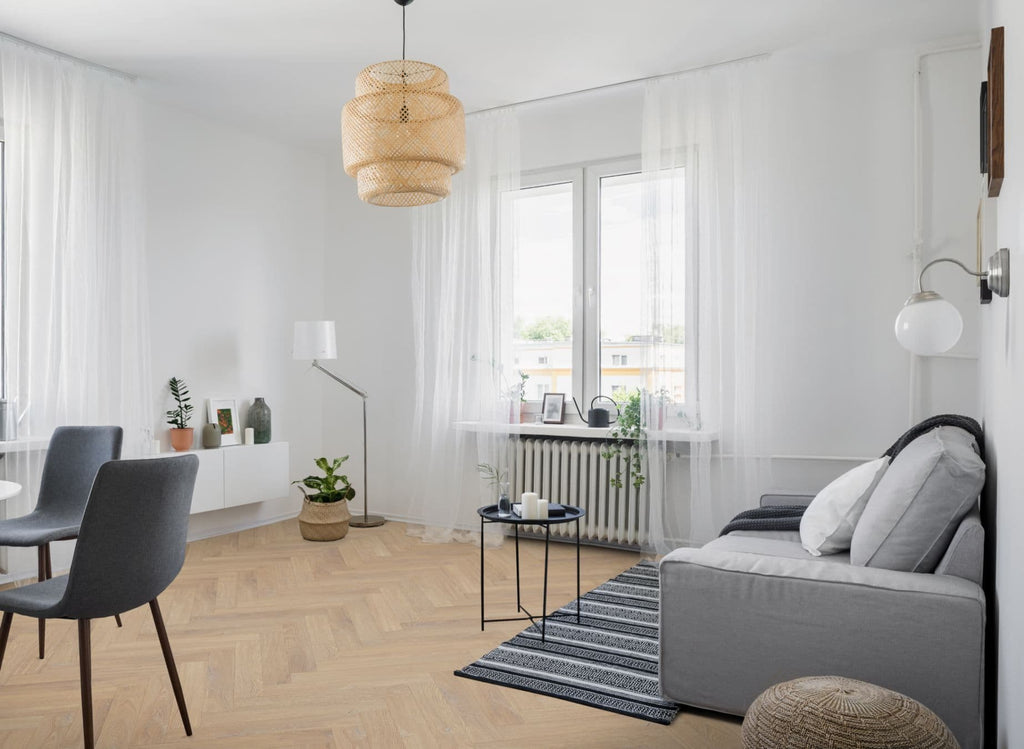 Desert Oak Herringbone