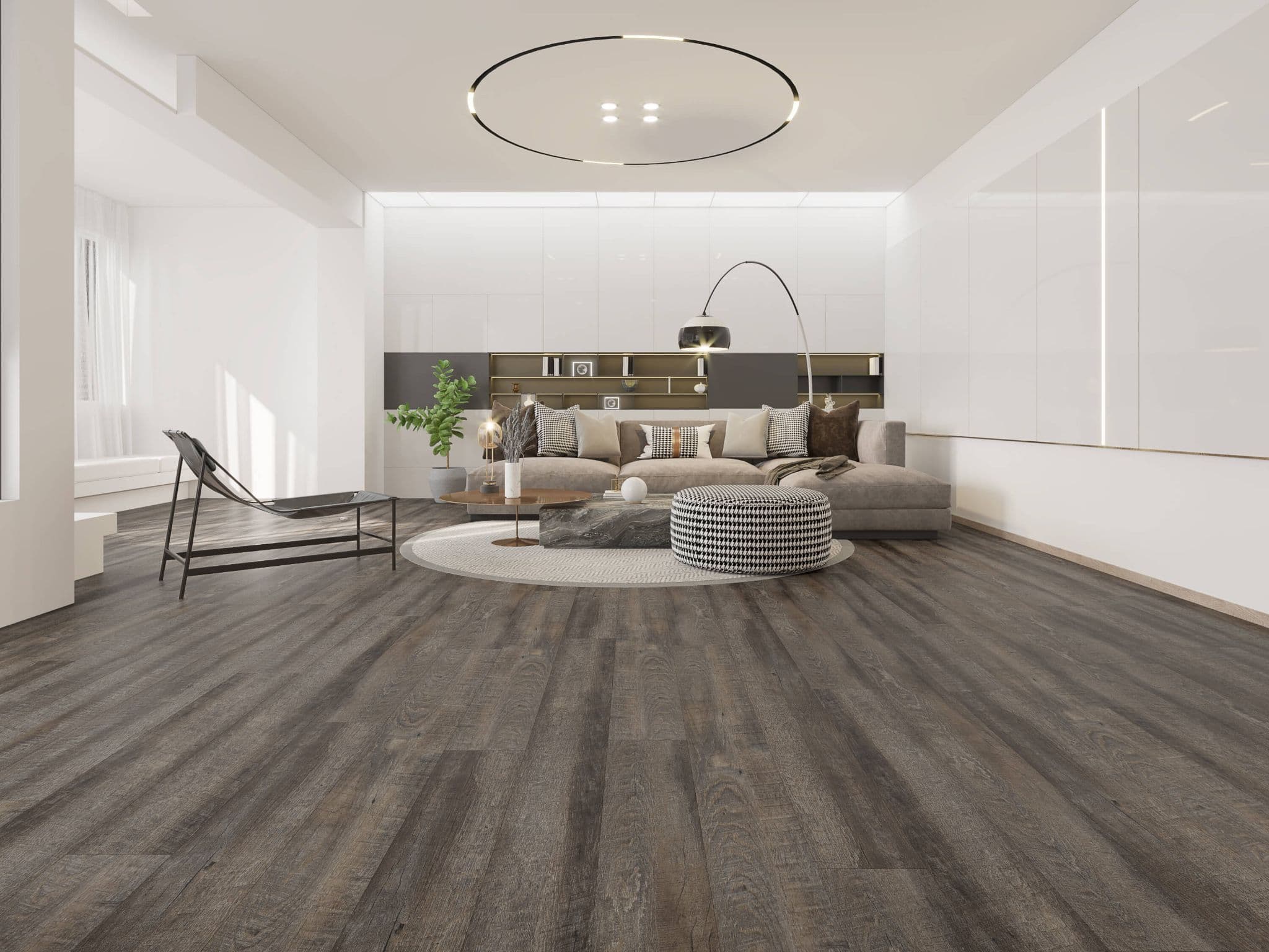 HAND WEATHERED  DISTRESSED BFCore  SPC  FLOORING UKS19008