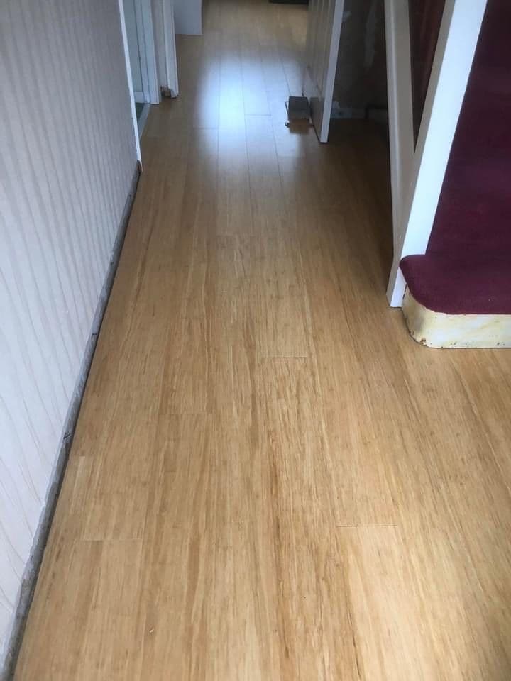 NATURAL STRAND WOVEN SOLID BAMBOO FLOORING UK19018