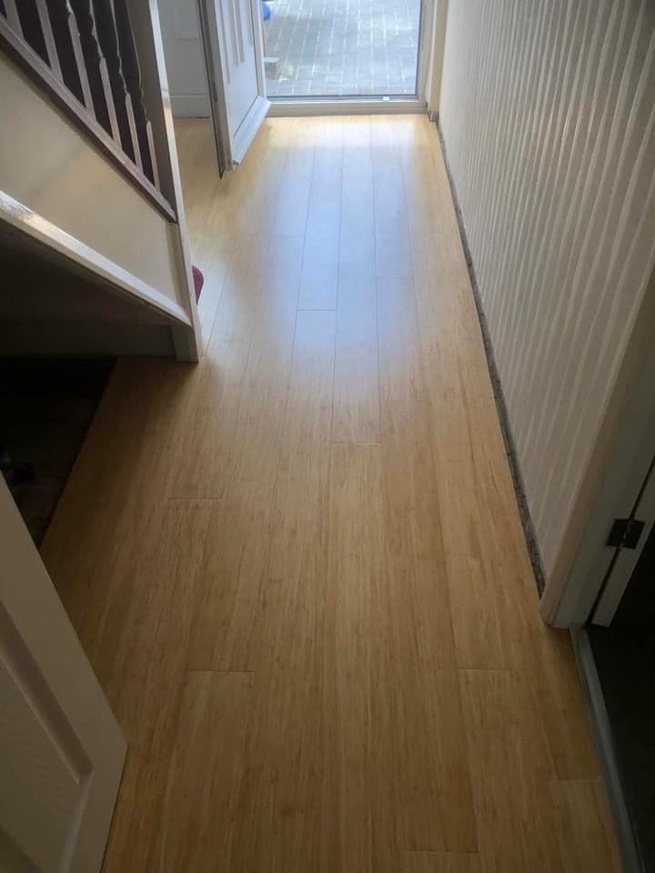 NATURAL STRAND WOVEN SOLID BAMBOO FLOORING UK19018