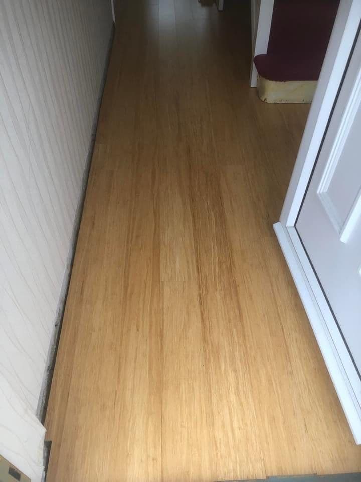 NATURAL STRAND WOVEN SOLID BAMBOO FLOORING UK19018