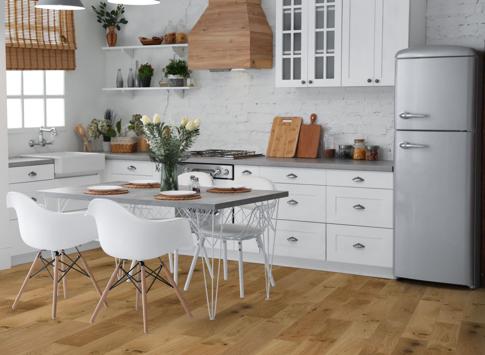 Oak Brushed & Matt Lacquered 150 Strata 14