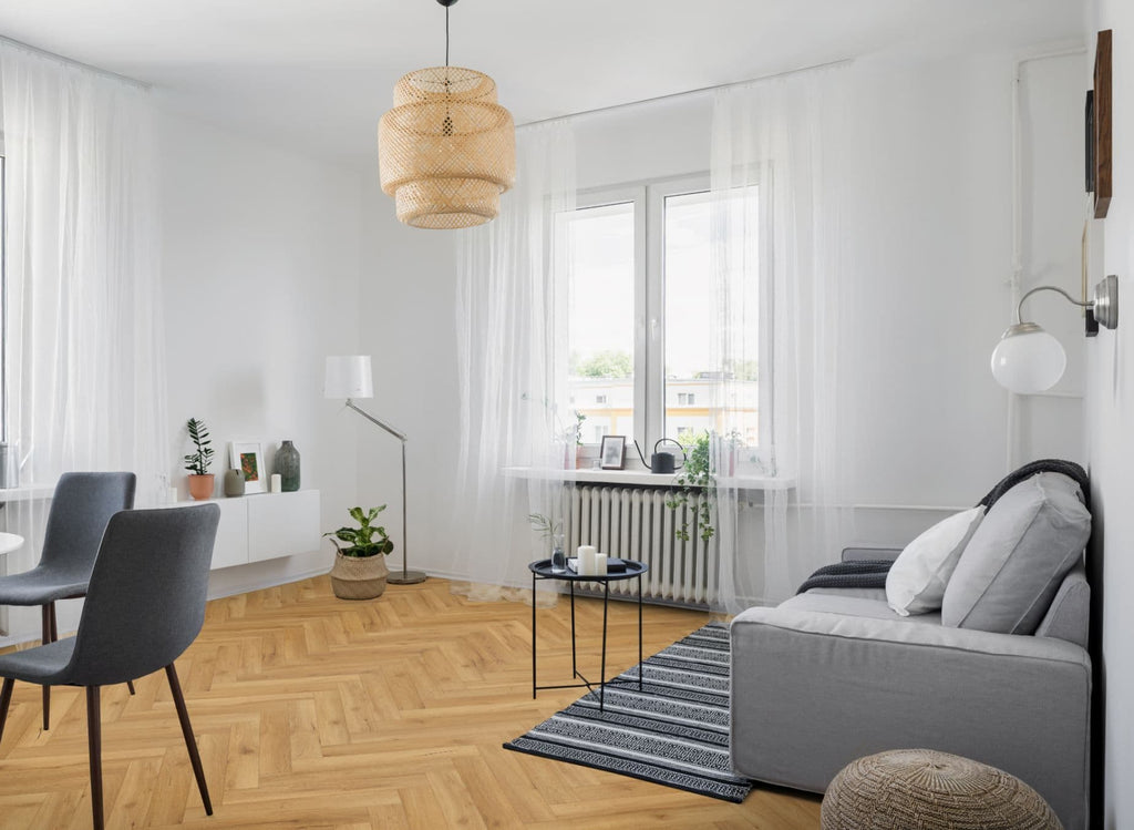 Oak Robust Natural Herringbone