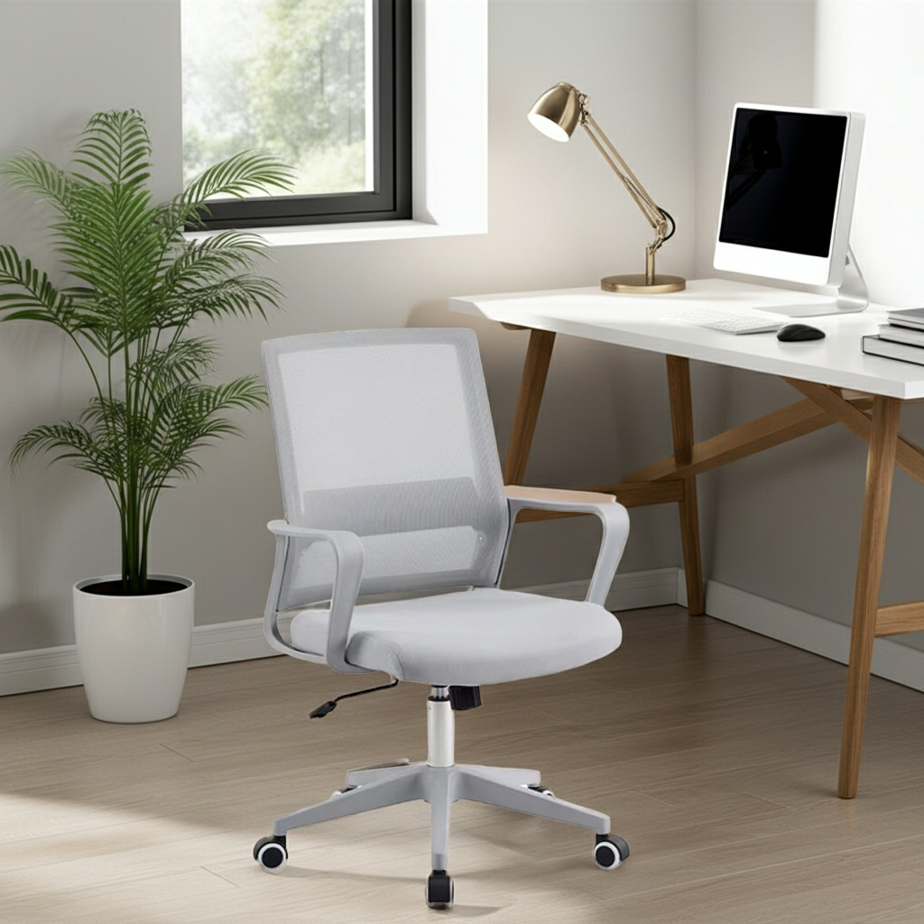 5812 Grey Mesh Ergonomic Office Chair