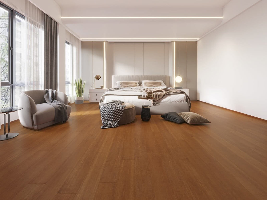 TOWNLEY BROWN STRAND WOVEN SOLID BAMBOO FLOORING UK19022