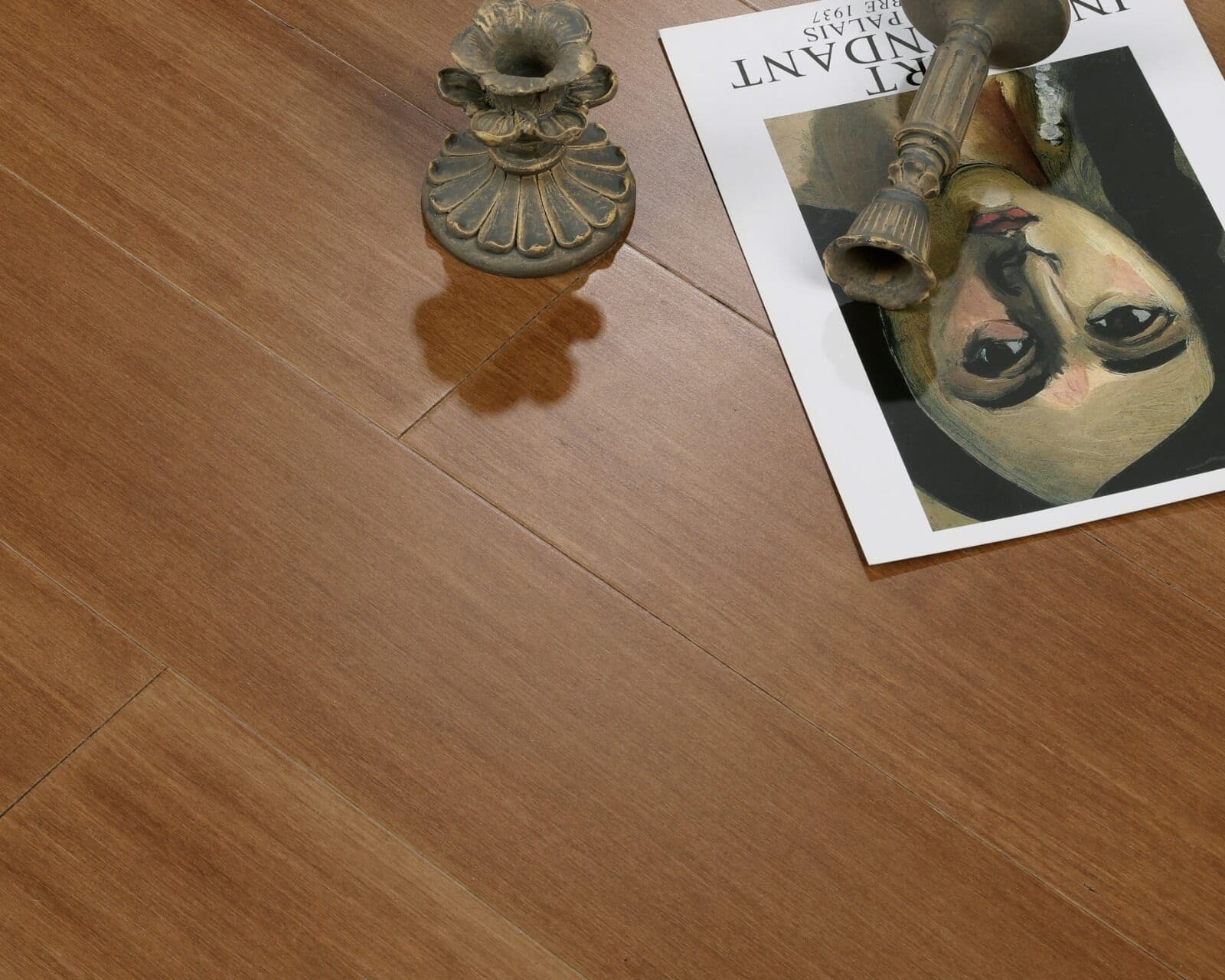 TOWNLEY BROWN STRAND WOVEN SOLID BAMBOO FLOORING UK19022