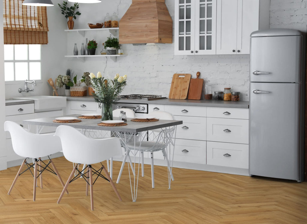 Volcanic Oak Herringbone