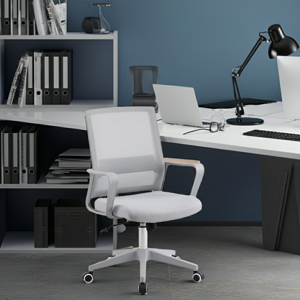 5812 Grey Mesh Ergonomic Office Chair